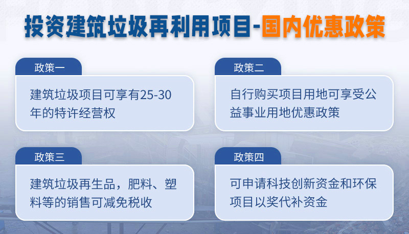 開(kāi)辦建筑垃圾處理廠政策